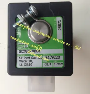 1089059024 oilless compressor solenoid vavle. Atlas copco pressure sensor temperature sensor Atlas copco air compressor Pressur