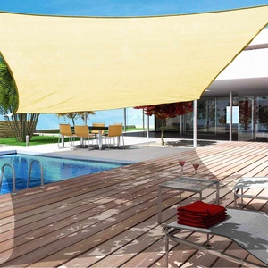 Prix usine 6x8M pare-soleil abri étanche Patio jardin voile d'ombrage UV bloc couverture piscine auvent Camping pique-nique tente auvent - Product Image 3