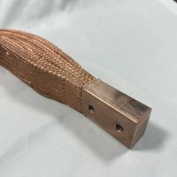 Barra Colectora Flexible de Cobre Trenzado Personalizable y Perforable de 0-900 mm²