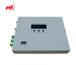 Mini transmisor óptico con salida de 10MW Catv 1550nm Transceptores de fibra óptica Conector Tipo SC <span class=keywords><strong>APC</strong></span> - Product Image 2