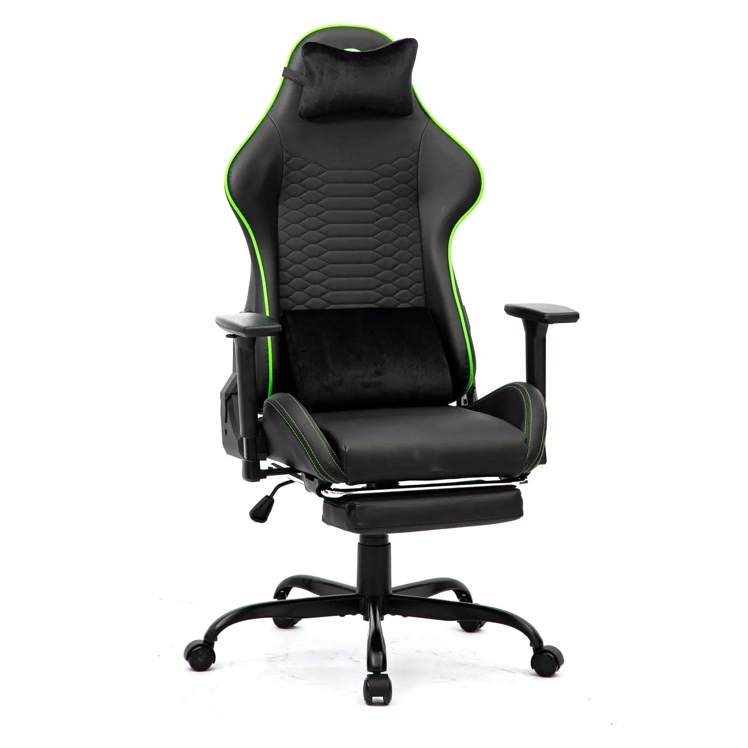 Kostenloser Versand Pakistan Verde Green Beste Bürostuhl Möbel Schreibtisch Arbeit Drehbare Aufgabe PC Computer Gaming Stuhl mit Fuß stütze
