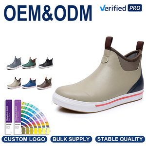 Botas <span class=keywords><strong>de</strong></span> cubierta para hombre, impermeables, aisladas, antideslizantes, <span class=keywords><strong>de</strong></span> caucho, para <span class=keywords><strong>pesca</strong></span>, navegación, vela y trabajo marino - Product Image 1
