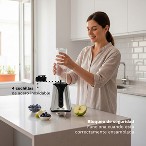 Frullatore Grunkel 450W con Capacità di 600Ml per Smoothie Personali - Product Image 4