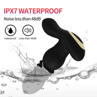 SEXBAY Amazon Explosiver Silikon-Prostatamassager Analplug Butt Plug Anal-Heiz-/Stoßvibrator Sexy Spielzeug Erwachsenen-Sexspielzeug