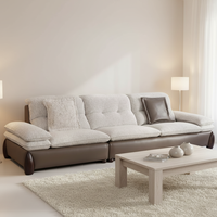 Canapé-lit combiné de luxe de haute qualité, ensemble multifonctionnel trois places pour le bureau ou le salon