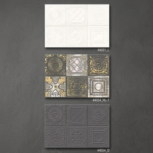 New Design Vintage Unbreakable Non Slip 30x45 Digital Glazed Rustic Decorative Indoor Stone <b>Brick</b> Ceramic Interior Wall Tiles - Product Image 1
