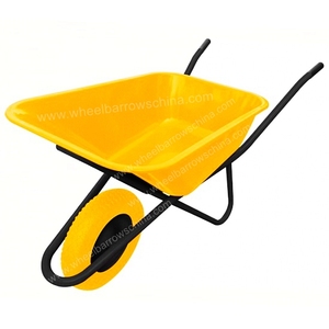 Carretilla de servicio pesado 90L litros Acero al aire libre jardín carretilla Francia modelo carretilla precio barato mejor precio - Product Image 3