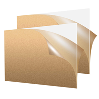 Huishen — feuille acrylique claire, 12 "x 12" 1/8 ", 3mm d'épaisseur, pour projets artisanaux, d'affichage