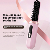 Lisseur de cheveux sans fil rechargeable en gros, nouveau, mini lisseur de cheveux portable, ne dommage pas les cheveux