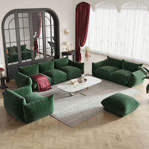 Ensemble de canapés Arflex vintage en velours vert Voxhome par Mario <span class=keywords><strong>Marenco</strong></span> Mobilier de maison Ensemble de canapés modulables - Product Image 4