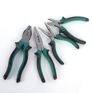 Wire Cutters Needle Nose Pliers High Carbon Steel 6 8 Inch Industrial Electrician Tools Smooth Jaw 1 4 In Imperial Measurement - Product Image 1