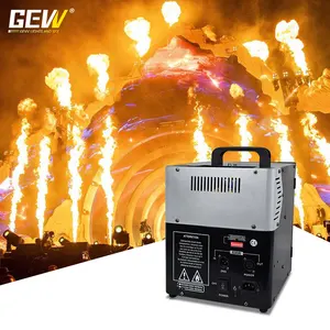 GEVV Double Way 1-3M 180W Safe Dmx Fire Flame Machine para efecto de escenario de eventos