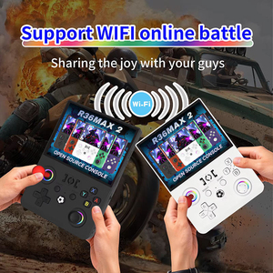 Console de <span class=keywords><strong>jeu</strong></span> portable FORYOBUD R36 MAX 2, système Linux, écran IPS HD de 4,5 pouces, Wi-Fi intégré, plus de 18000 jeux, personnalisation du joystick d'arcade - Product Image 5