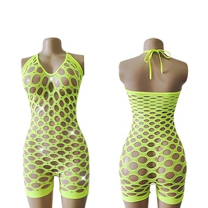 Perceuse à chaud maille à la main Point perceuse grande taille sac brillant fesses strass décapant tenue vêtements de danse exotiques décapant - Product Image 1