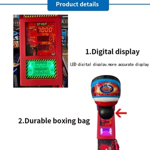 Adult Arcade Game <b>Machine</b> Boxing Arcade Game Coin Operated <b>Punch</b> <b>Machine</b> Amusement Park Arcade Equipment for Mall Bar - Product Image 5