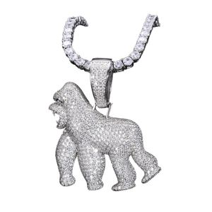 Collana con ciondoli e ciondoli nuovi ciondoli e ciondoli in zircone stile europeo e americano - Product Image 2