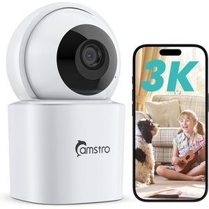 Camstro 3K Indoor <b>Security</b> <b>Camera</b> 360 PTZ Baby Pet Monitor With Auto Tracking And Ai Motion Detection - Product Image 1