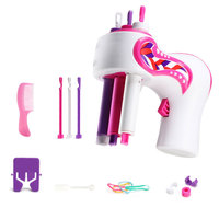 Machine à tresser les cheveux électrique automatique AiJH, kit d'outils pour tresser les cheveux, machine à tresser les cheveux, rouleau à tresser, machine à tresser pour filles