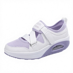 Sandalias Deportivas de Plataforma Elástica para Mujer, Ligeras, de Malla, para Playa, Caminar al Aire Libre, Primavera, Verano, Otoño, Antiestáticas - Product Image 3