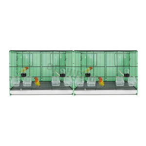 120*42*43.5cm sıcak satış yüksek kalite istiflenebilir yetiştiriciliği kuş büyük kafes Metal kuş kafesi Fly kuş kafesi ile Backboard - Product Image 6