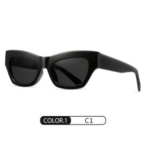 Gafas de Sol Polarizadas TR90 con Marco Pequeño y Diseño de Ojo de Gato, Protección UV400, Acetato, para Mujer, con Logotipo Personalizado, Moda 2025 - Product Image 5