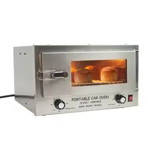 Vente directe 12v Grille-pain Camion Ustensiles de cuisine Four à pizza Cuisinière portable Four de voyage