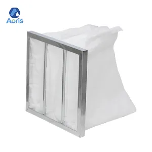 air handling unit air pocket bag filter