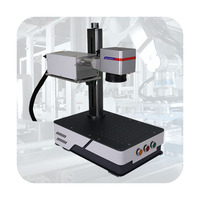 Mesin penanda Laser Co2 serat UV pencetak Laser untuk Logo logam