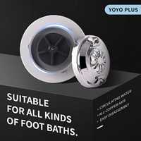 Tête de jet magnétique sans tuyau pour pédicure, remplacement portable pour baignoire, fauteuil de pédicure, équipement de spa capillaire (argent)