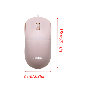 Jedel Souris de bureau filaire optique 3D à prix réduit 1000DPI Souris d'ordinateur filaire USB pour ordinateur de bureau et ordinateur portable personnalisée - Product Image 5