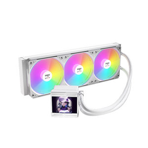 Ventilateur à roulement fluide PWM ARGB Sync 120 mm R360 avec refroidisseur à eau, pompe à plaque froide et dissipateur thermique en aluminium pour boîtier d'ordinateur - Product Image 5