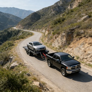 Remorque à plateau plat durable à 2 essieux |   Remorque à plateforme en acier pour charges lourdes |   Transporteur <span class=keywords><strong>de</strong></span> voitures fiable |   Fabricant chinois - Product Image 6