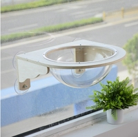 Personnalisation d'usine en gros acrylique vaisseau spatial chat hamac lit en bois Capsule chat lit