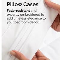 Ensemble de draps et taies d'oreiller 4 pièces Housse de lit Confortable Respirant et rafraîchissant Draps en microfibre de luxe pour hôtels Draps de lit blancs pour hôtels