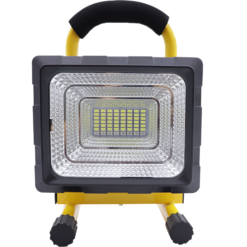 OEM Portable Rechargeable 1000W LED Work Light Waterproof Battery Spotlight Workshop Road Temporary Inspection COB Flood Cold