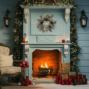 20 pollici per interni in PVC ghirlanda di natale con luci calde fatto a mano per la decorazione della porta della pigna di natale per interni - Product Image 1