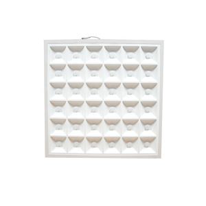 Moderno 40W 600x600 antiriflesso pannello <span class=keywords><strong>LED</strong></span> luce 36 griglie SMD2835 corpo in alluminio incasso retroilluminato <span class=keywords><strong>per</strong></span> Home Office <span class=keywords><strong>controsoffitto</strong></span> - Product Image 1