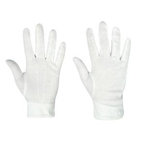 Guantes Blancos de Algodón Puro Ceremoniales, Suaves, Duraderos y Económicos, con Puño Elástico, de Alta Calidad, Personalizables para Etiqueta Laboral - Product Image 1