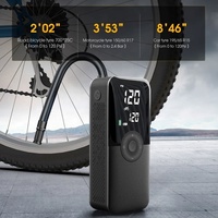 5200mAh Battery 150PSI Cordless Automatic with Power Bank Function Wireless Car Air Compressor Electric Tire Inflators
