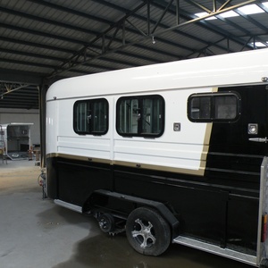 Semirremolque de Transporte de Caballos de Lujo Personalizado HERUI, Estándar Australiano, Remolque Premium para Caballos, Doble Eje, Frenos Eléctricos, 4T - Product Image 4
