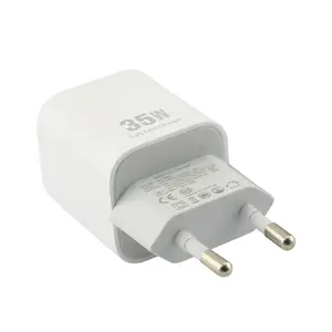 High Quality PD Electric UK Plug Single-port EU Fast Gan Charger 35w For Mobile Phone
