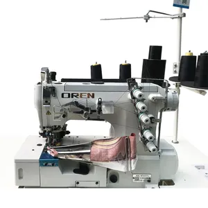 Máquina de coser de fieltro de tres pines y cinco hilos W500TL