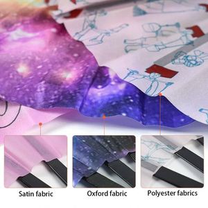 Éventail pliant personnalisé en plastique, bois ou bambou pour mariage, avec logo sur mesure – Éventail claquant portable personnalisé par sublimation - Product Image 5