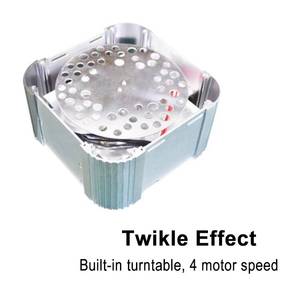 32W RGB Twinkle <b>Light</b> Engine Kit with 2 Ports & 900pcs Fiber Optic Strands for Starry Sky Ceiling - Product Image 4