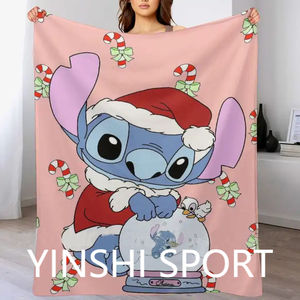 YINSHI nuevo diseño Navidad <span class=keywords><strong>Karol</strong></span> <span class=keywords><strong>G</strong></span> Bichota temporada sublimación franela polar viaje mantas de Navidad - Product Image 4