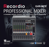 GAX-MC6 Console de mixage audio professionnelle Rcf pour DJ Club