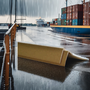 Tùy chỉnh Pallet Nhựa đóng gói cạnh góc bảo vệ giấy kraft và vật liệu PP không thấm nước và có thể tái chế - Product Image 3