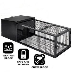 ウサギ用ケージモダンスタイル商業工業用金属ワイヤー繁殖農場用ウサギ住宅-ガーデン用品 - Product Image 5