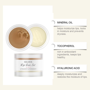 Exfoliante labial suave, juego de bálsamo labial hidratante, bloquea la humedad, previene la sequedad, 5g cada lápiz labial - Product Image 2