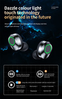 Écouteurs de jeu Mini BT tws écouteurs casques sans fil affichage LED batterie stéréo écouteurs intra-auriculaires yd03 écouteurs